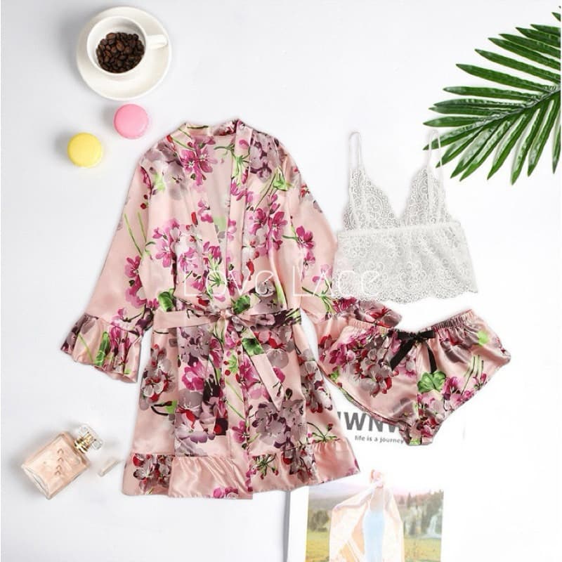 LOVELACE #8066 Piyama Baju Tidur Wanita One Set 5
