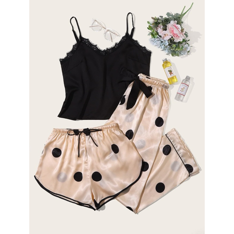 LOVELACE #1100 Baju Tidur Wanita Satin / Sleepwear 7