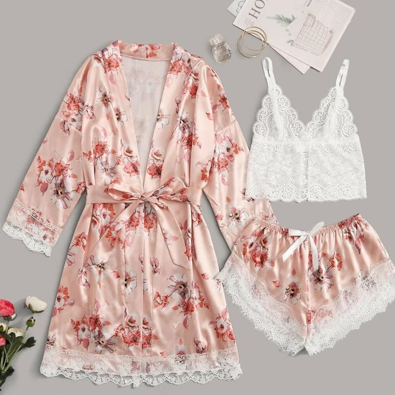 LOVELACE #8066 Piyama Baju Tidur Wanita One Set 9