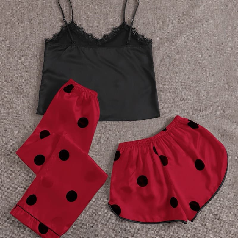 LOVELACE #1100 Baju Tidur Wanita Satin / Sleepwear 3