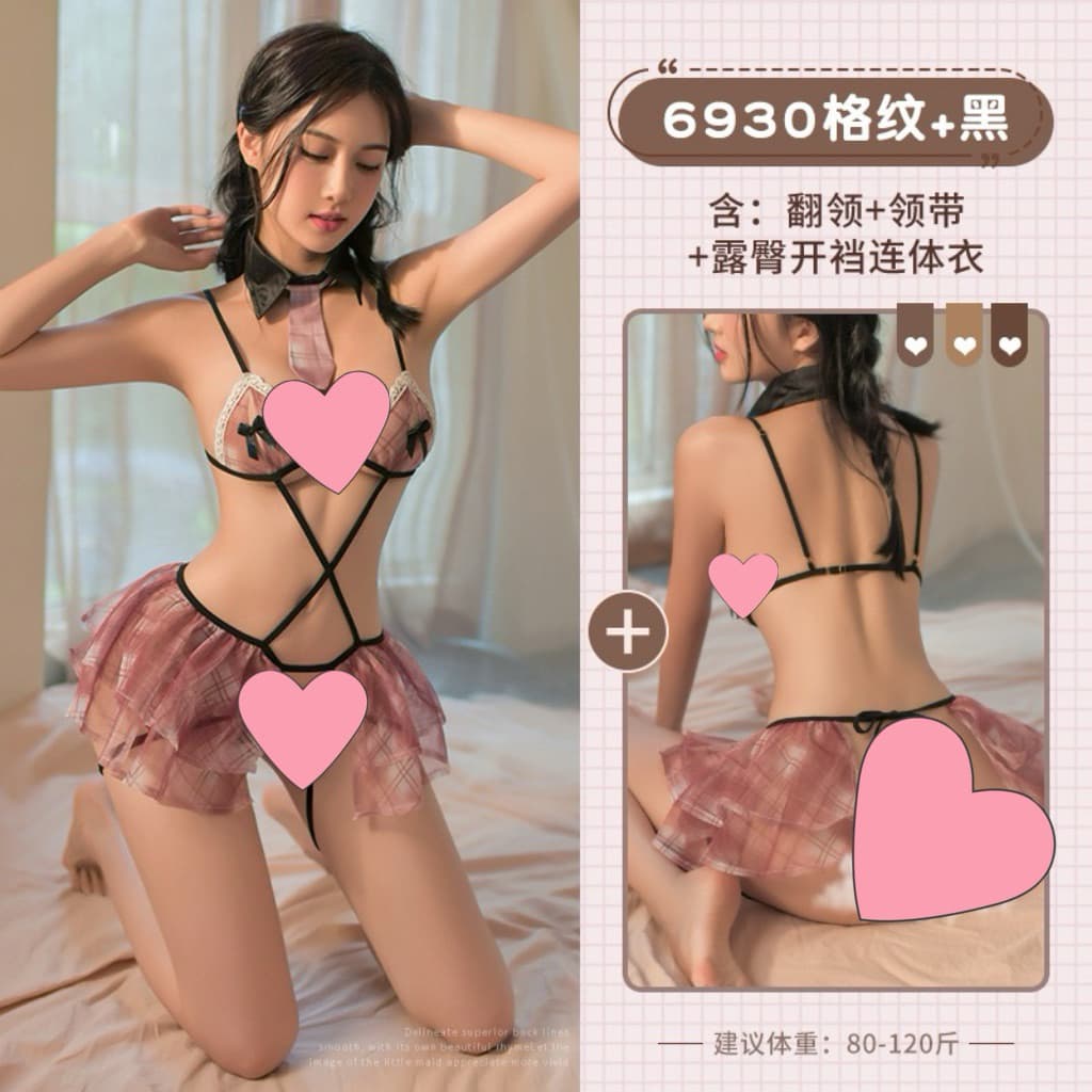 LOVELACE #9011 Pakaian Sexy Bikini Bodysuit 5