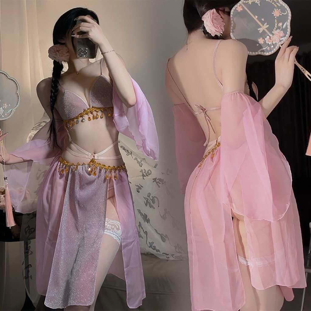 LOVELACE #1113 Pakaian Sexy Wanita Cosplay Gadis China 3