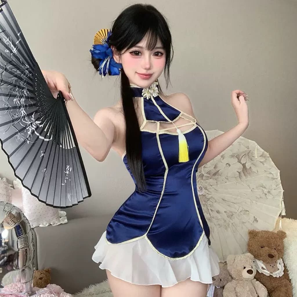 LOVELACE #1827 Sexy Dress Mini Cheongsam 2