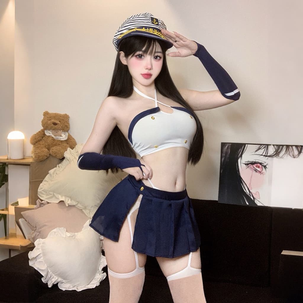 LOVELACE #1152 Pakaian Sexy Wanita + Sarung Tangan 2