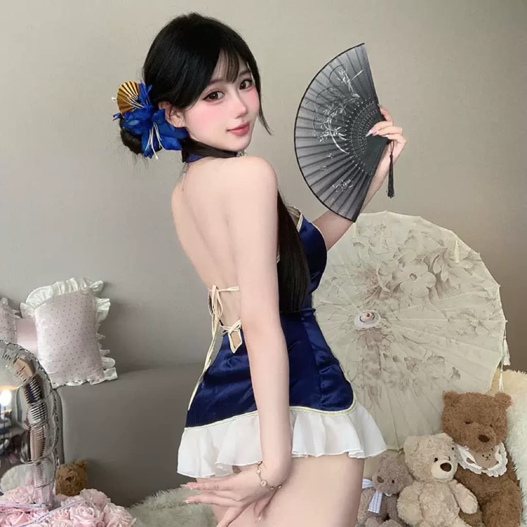 LOVELACE #1827 Sexy Dress Mini Cheongsam 6
