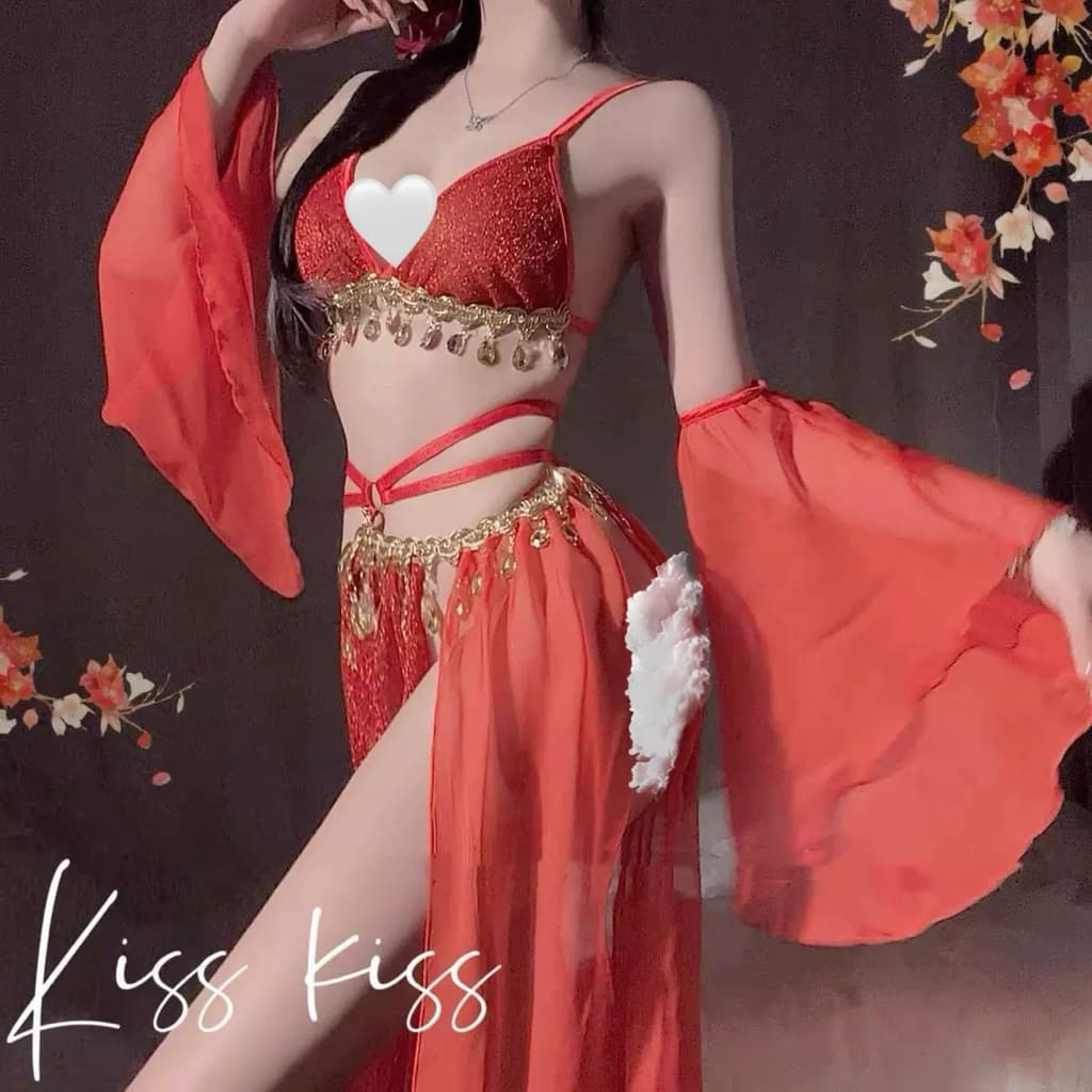 LOVELACE #1113 Pakaian Sexy Wanita Cosplay Gadis China 6